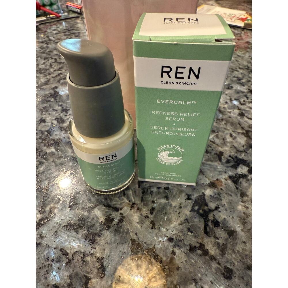 Ren Clean Skincare Evercalm Barrier Support Elixir FREE GIFT INCLUDED! - Picture 2 of 3